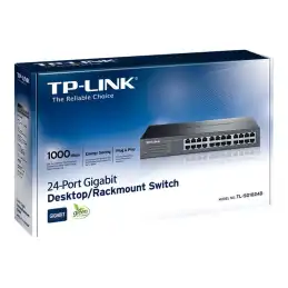 TP-LINK 24 port Desktop - Rackmount Gigabit Switch (TL-SG1024D)_3